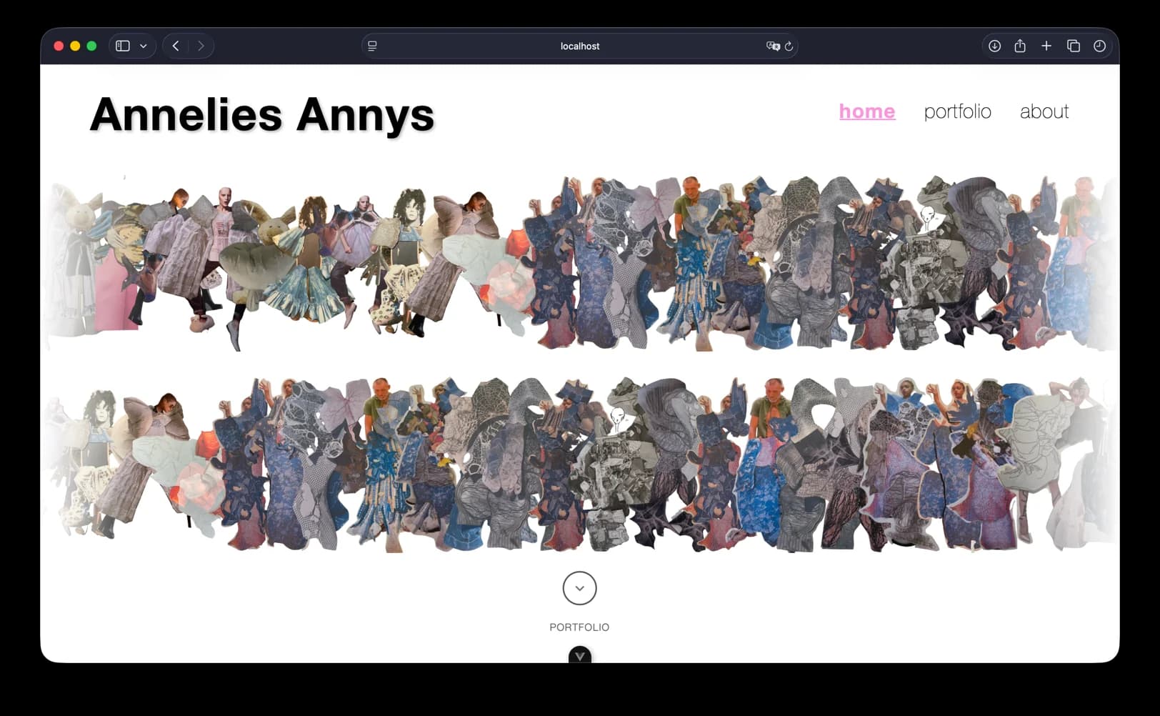 Annelies Annys Portfolio screenshot 1 of 2